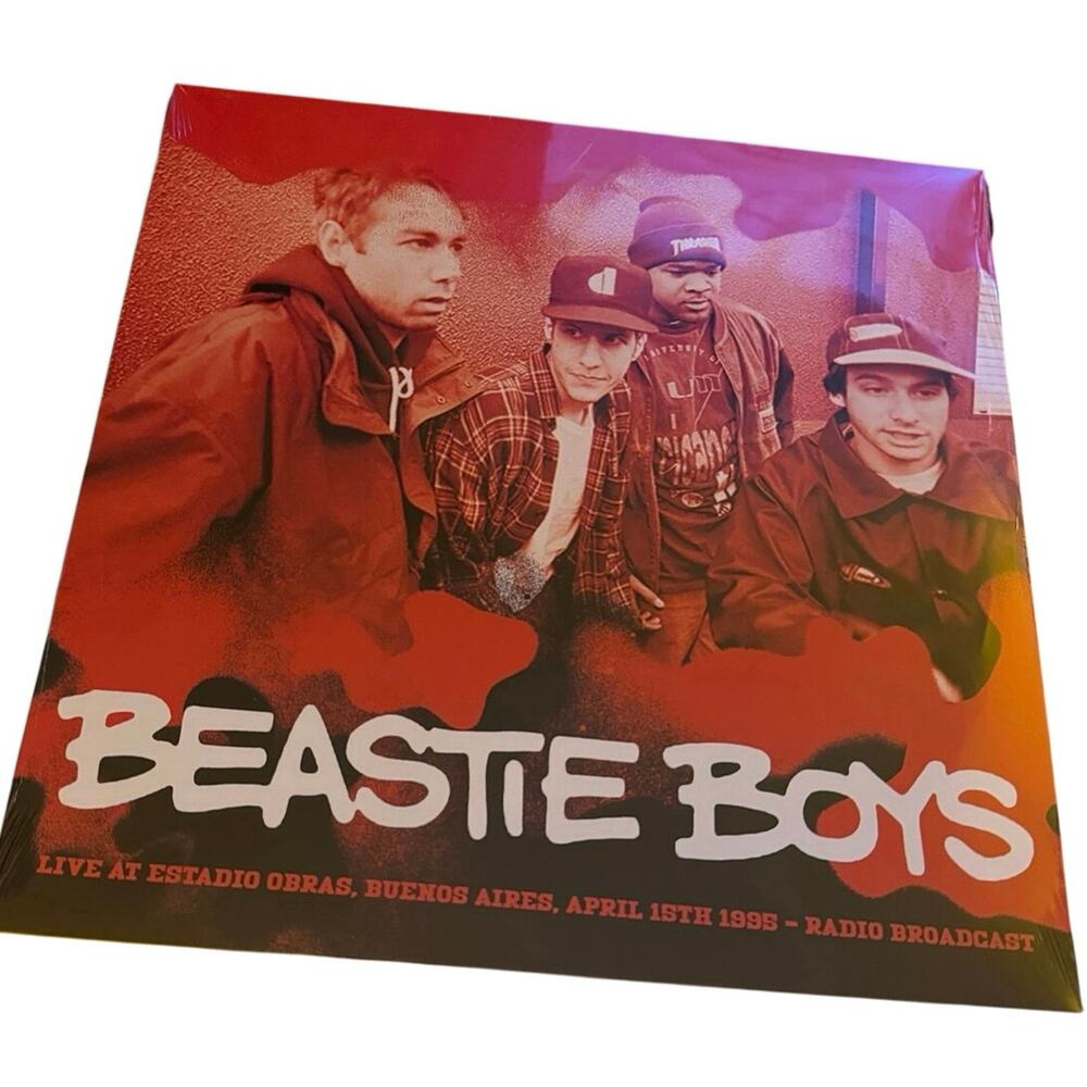 BEASTIE BOYS Live at Estadio Obras Buenos Aires 1995 LP Brand New Factory Sealed